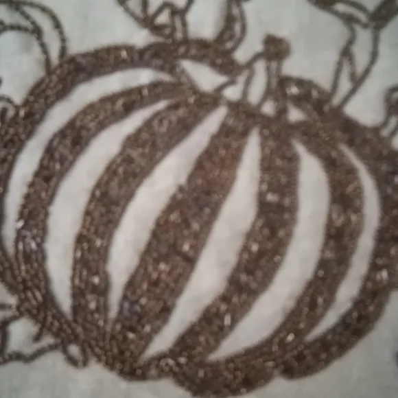 NICOLE MILLER HOME PUMKIN SEQUENCE TABLE RUNNER NWT 14" X 72" - Picture 4 of 16